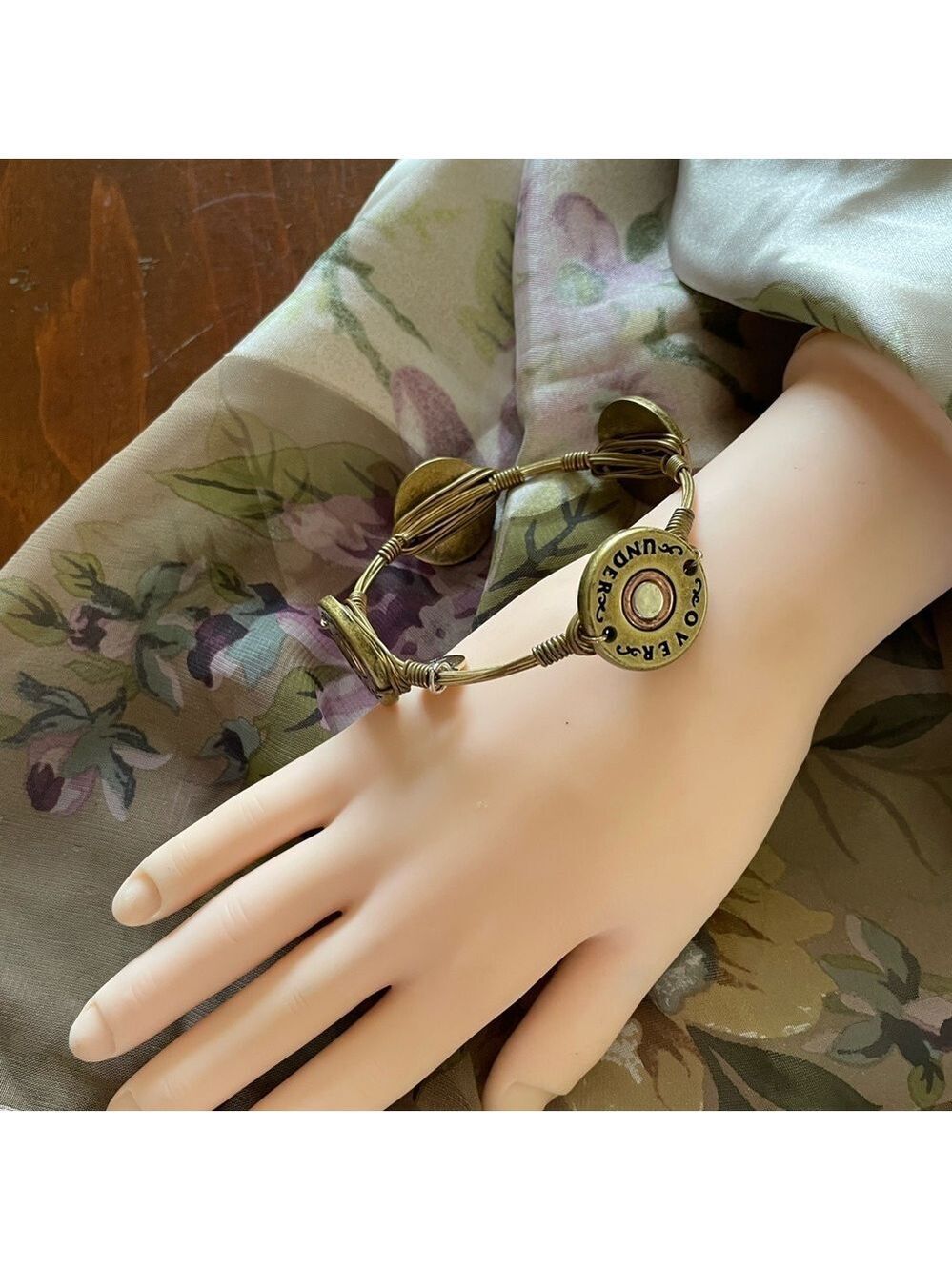 Bourbon and Bowties Shotgun Shell Bracelet Medium Remington Peters, Wrap…